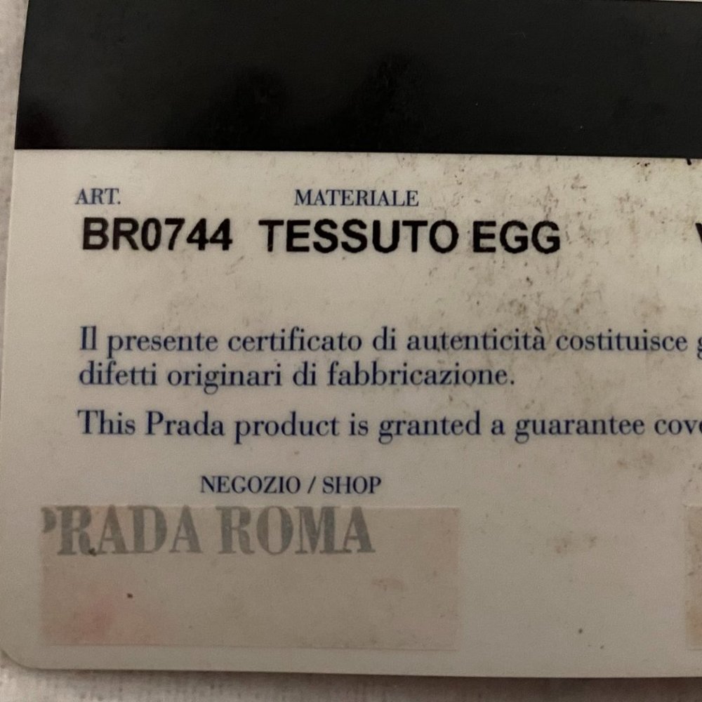 Vintage & Rare Purple Prada Tessuto Egg Fabric Bag - Picture 8 of 16